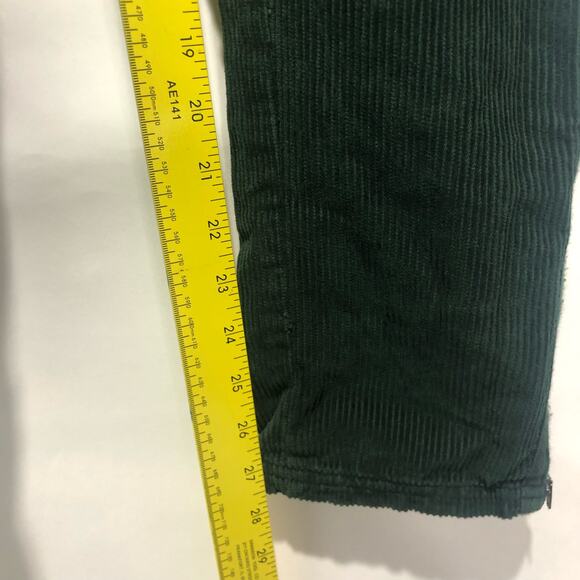 We the Free The London Calling Low Rise Tapered Leg Pant Green Size 27 - Picture 7 of 10